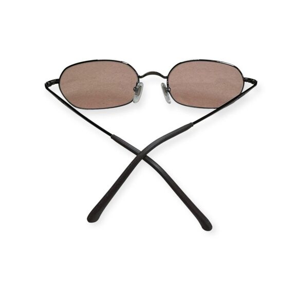 DKNY 7241S Sleek Sunglasses Brown Lenses Retro Oval Frames main image 6